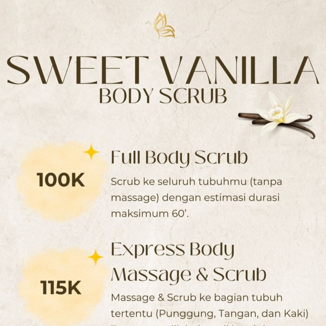 Sweet Vanilla Body Scrub